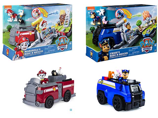 Paw patrol veicoli deluxe ride 6046797