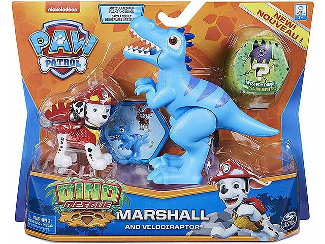 Paw patrol cucciolo c/dinosauro 6058512