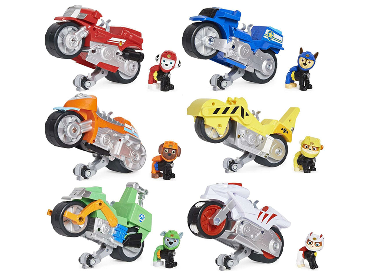 Paw patrol veicoli tematizzati moto pup 6059253