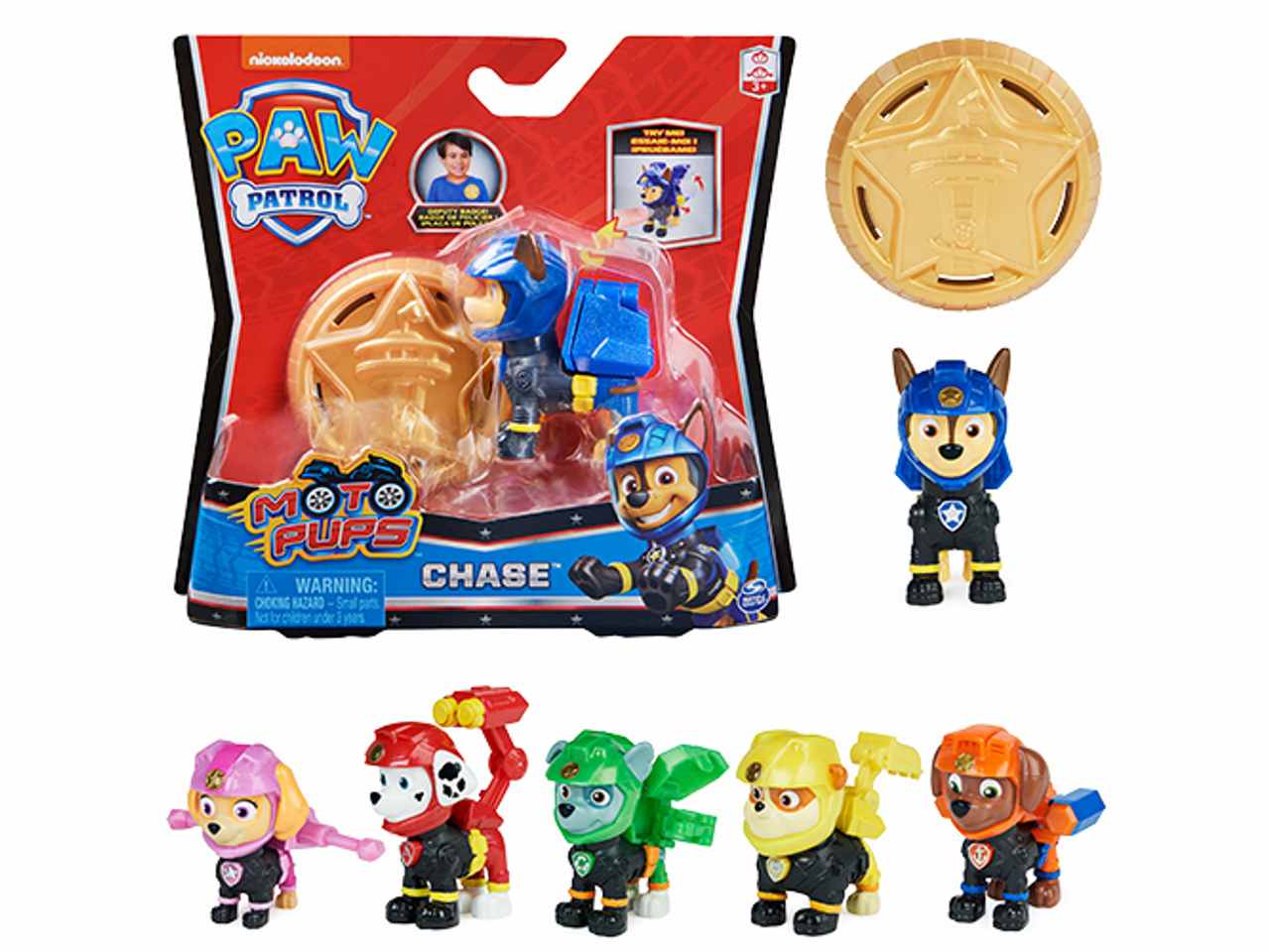 Paw patrol cuioli tematizzati moto pup 6059490