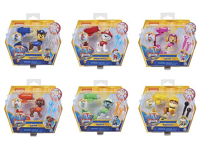 Paw patrol cucciolo tematizzato movie 6cm 6060427