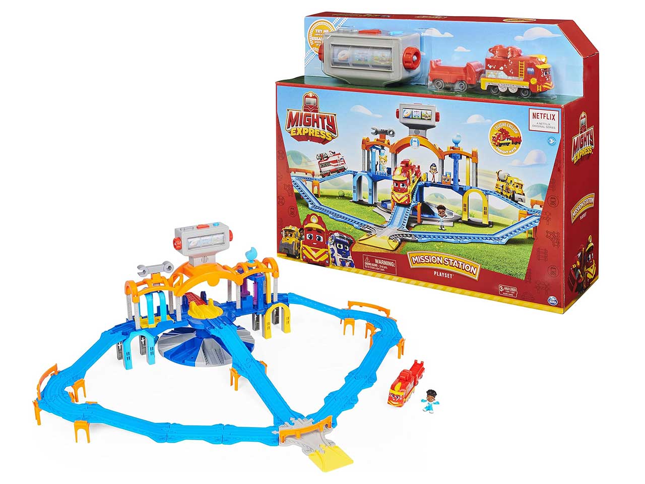 Mighty express playset mission station 6060201§10 $
