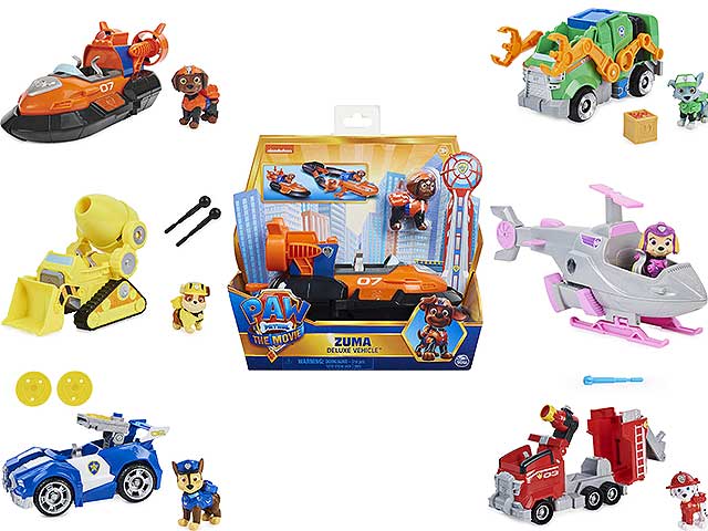 Paw patrol veicoli tematizzati movie ass.6060298