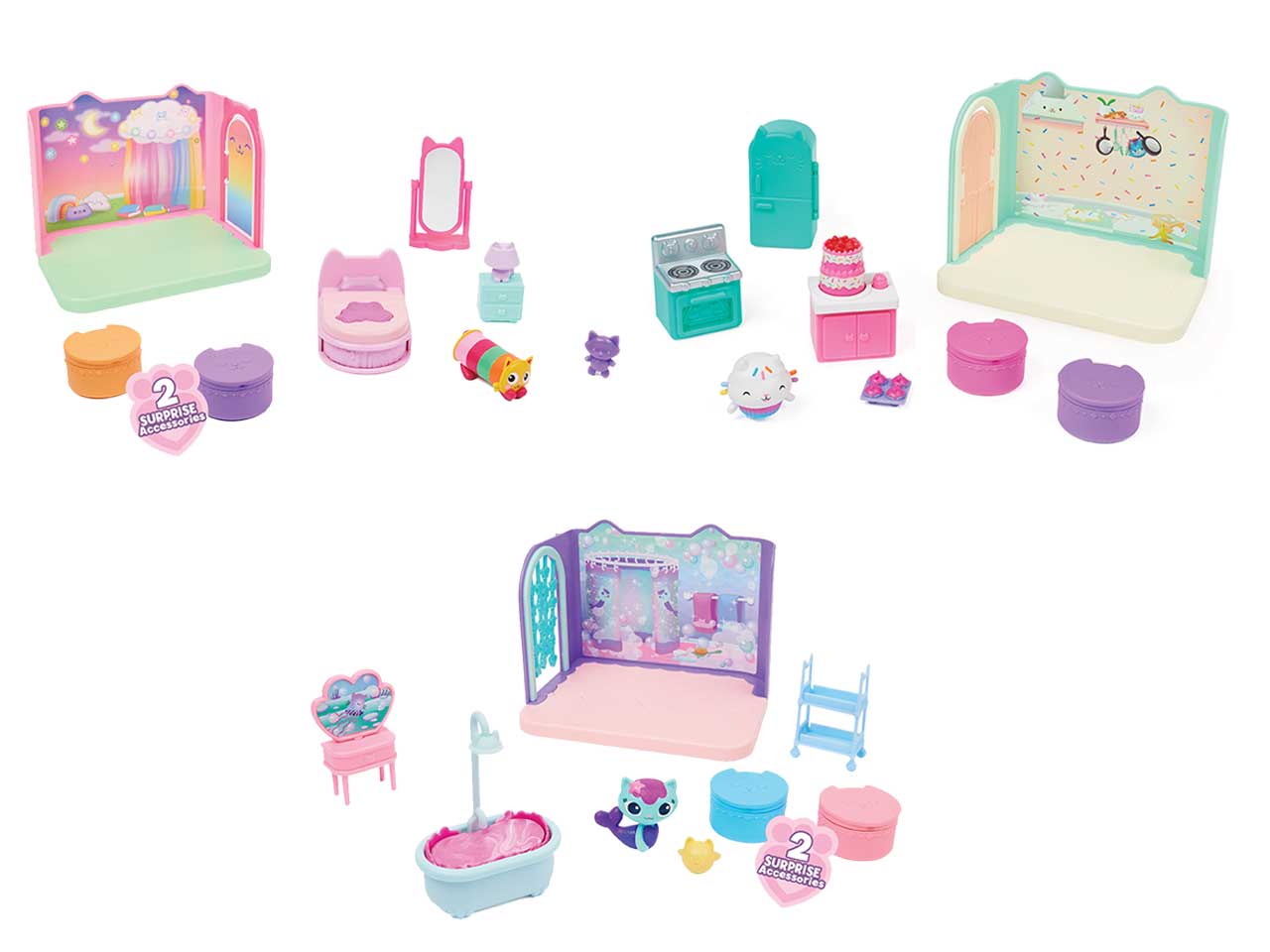 Gabby 's dollhouse i playset della casa