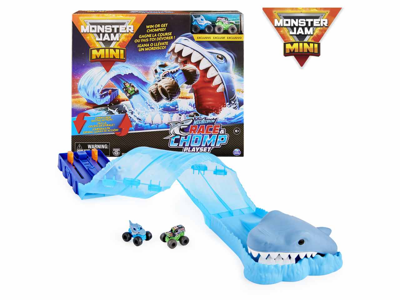 Monster jam playset squalo 1:80 6060718