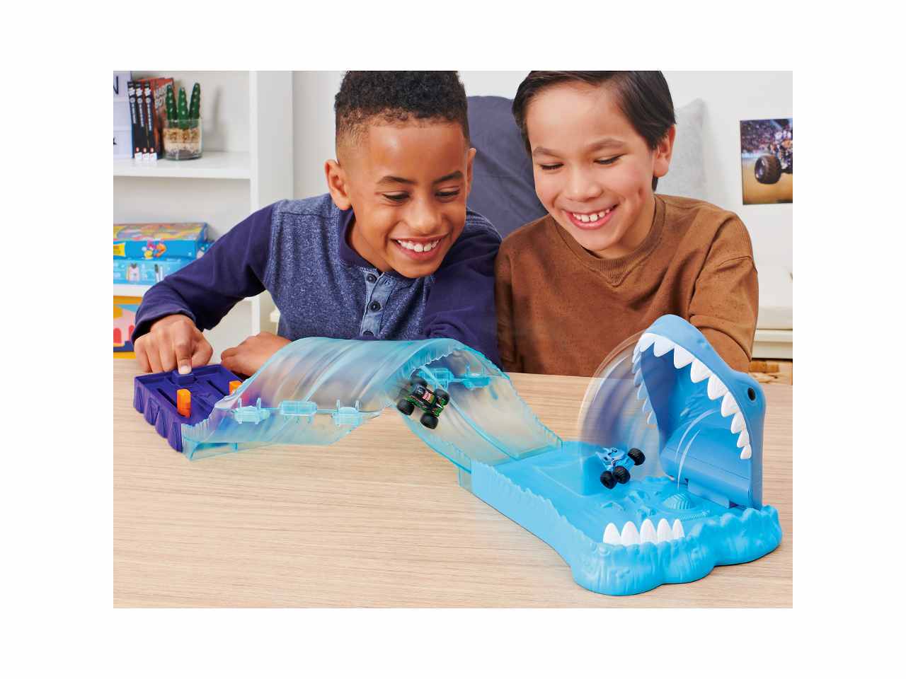 Monster jam playset squalo 1:80 6060718