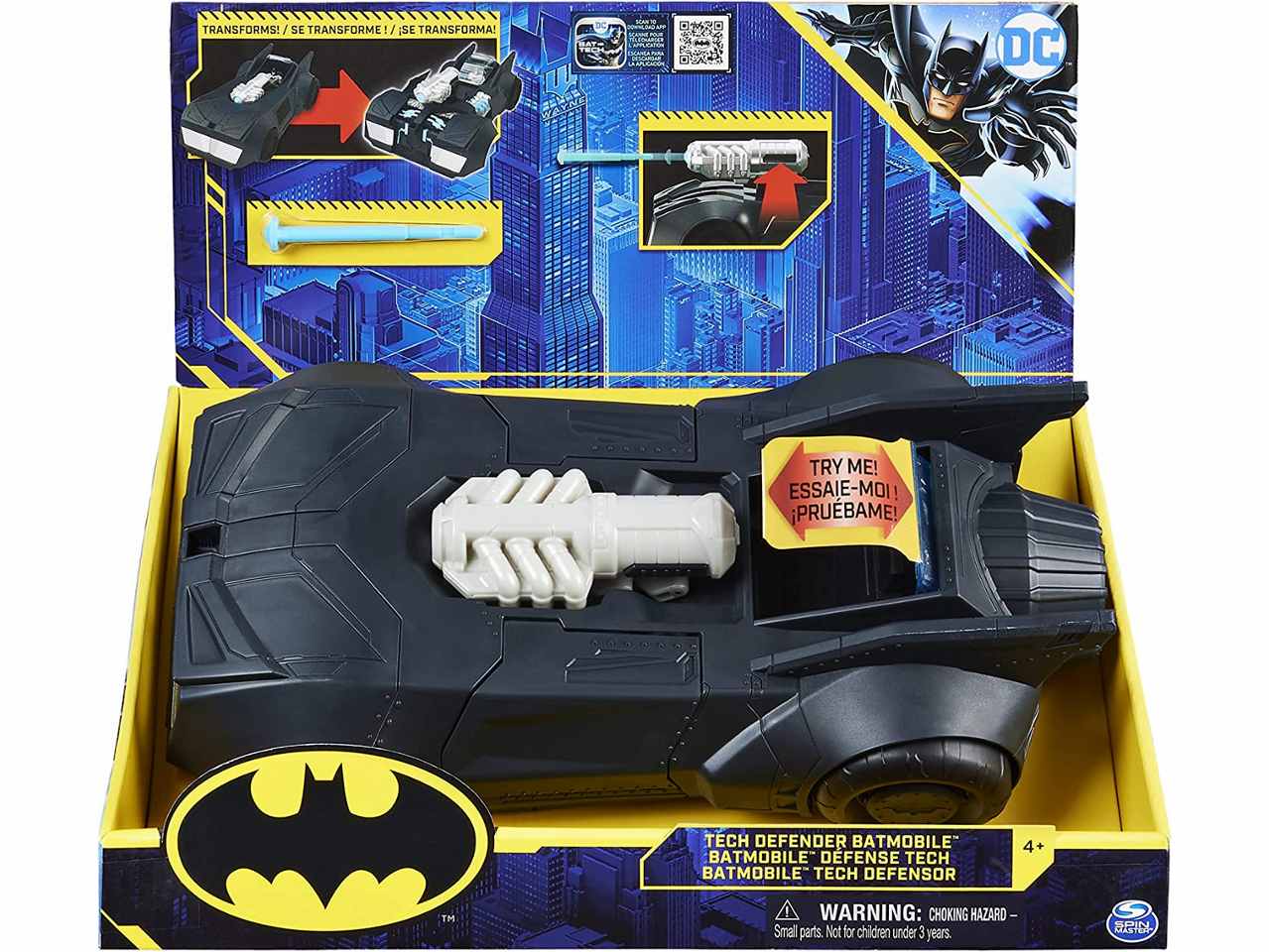 Batman transforming batmobile