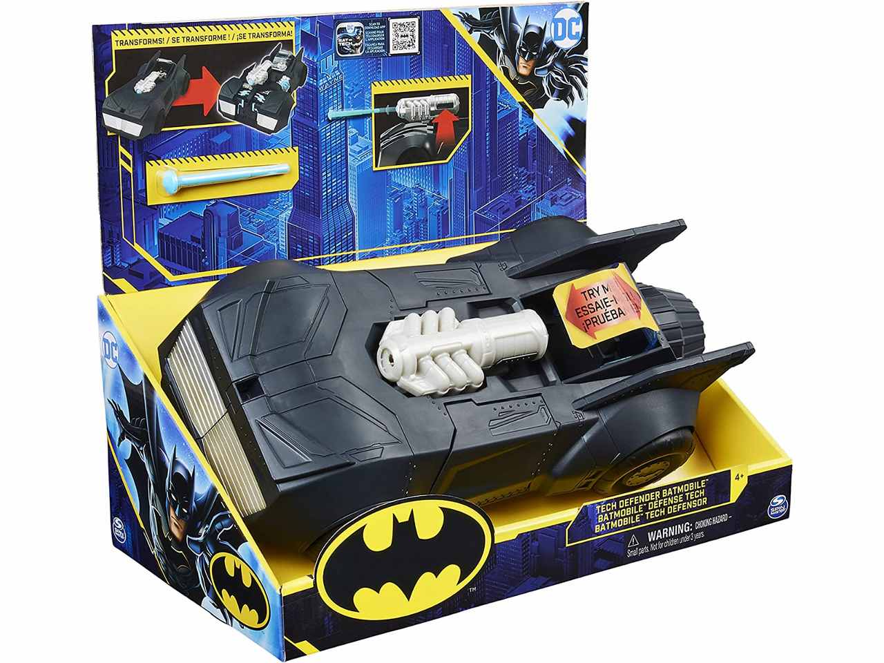 Batman transforming batmobile