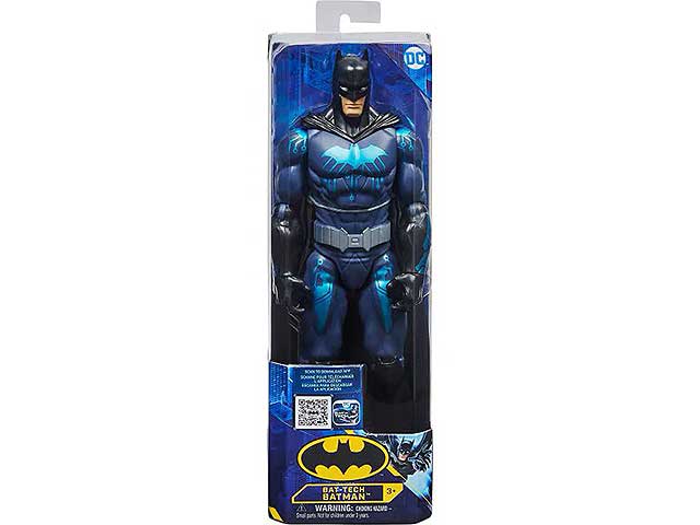 Batman personaggio tech blu circuit 30cm 6062851