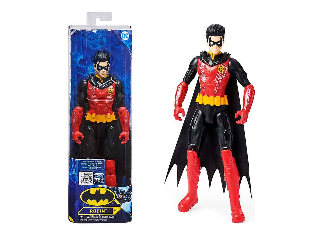 Batman personaggio robin tech in scala 30cm$