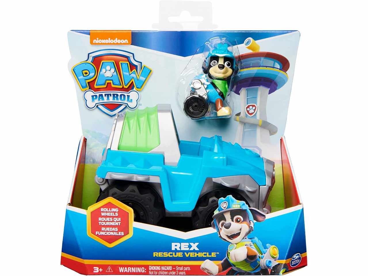 Paw patrol veicolo base rex 6063452$