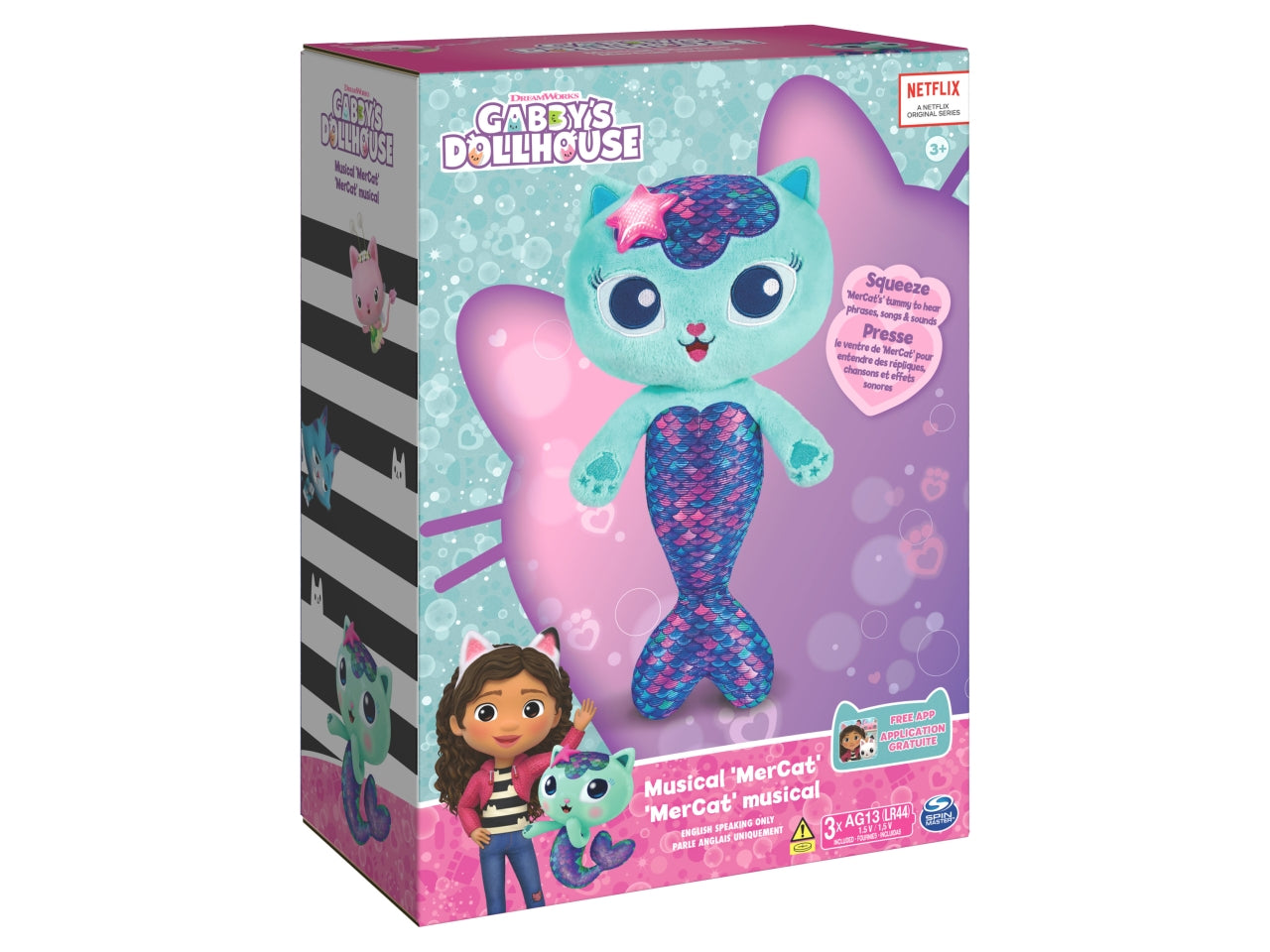 Gabby's dollhouse peluche con funzioni siregatta