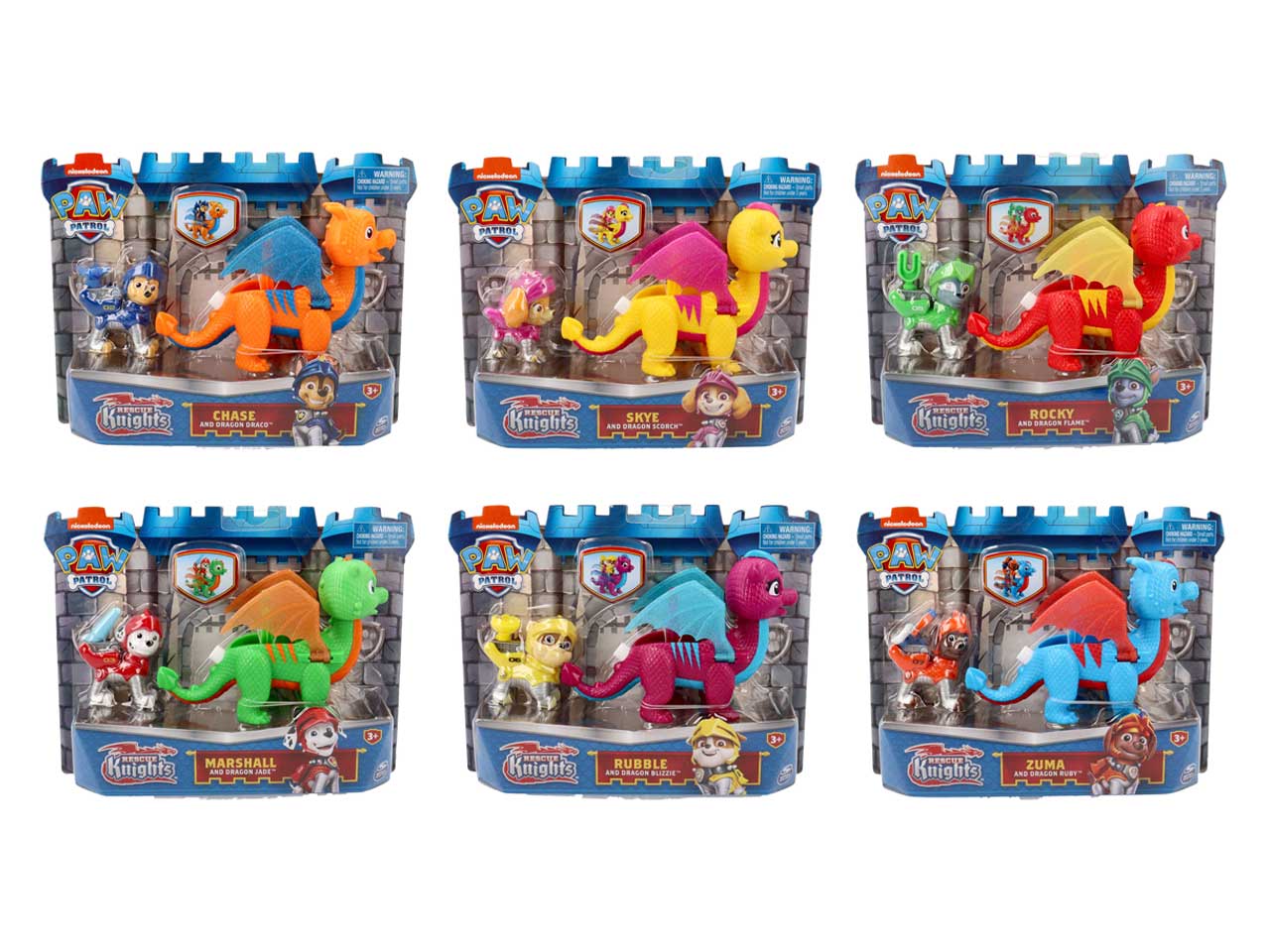 Paw patrol cuccioli con drago 6063149