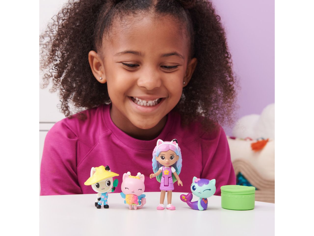 Gabby's dollhouse pack da 4 personaggi
