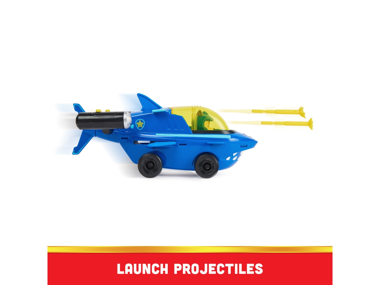 Paw patrol veicolo tematizzato aqua pups  chase