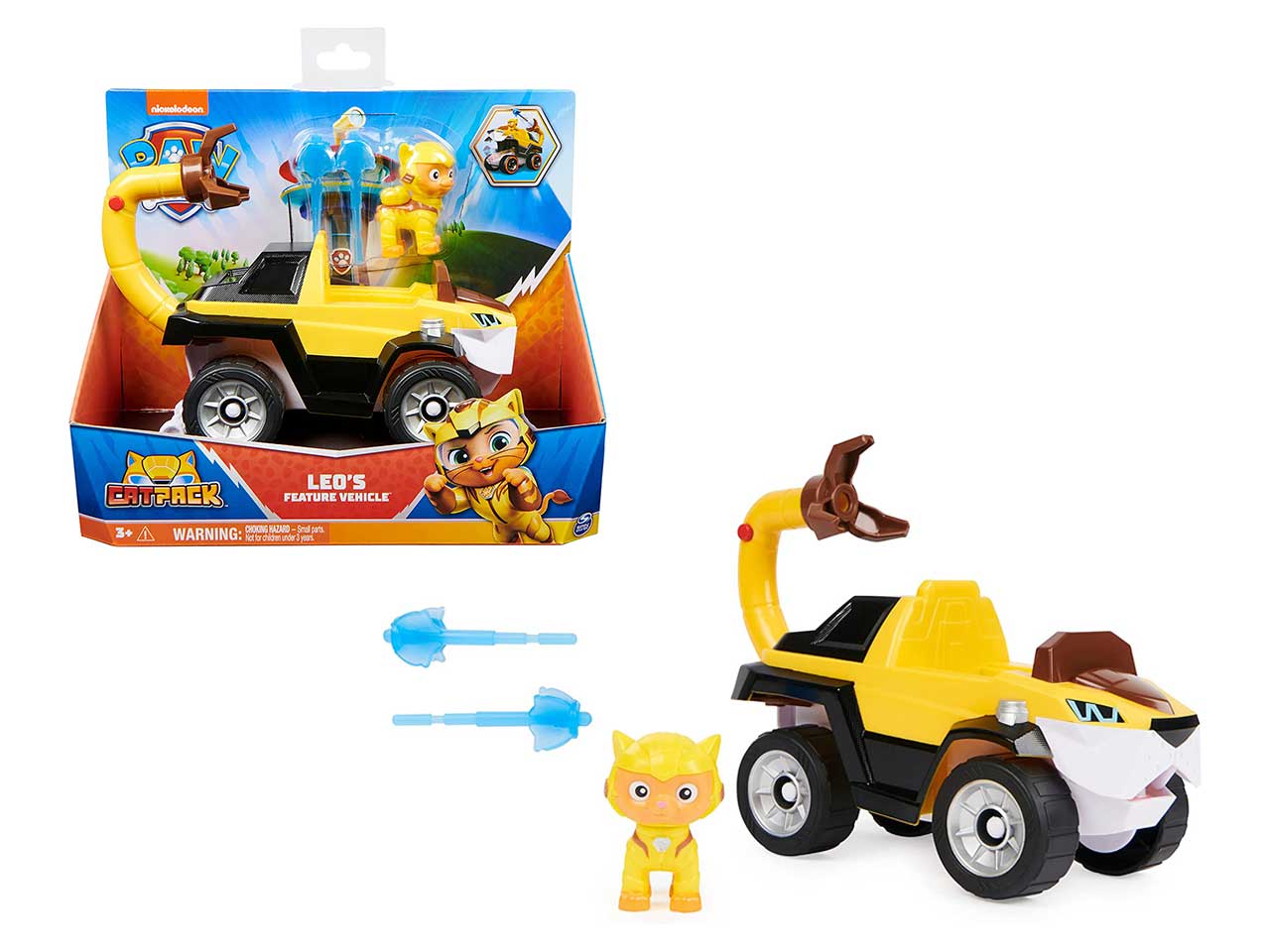 Paw patrol veicolo tematizzato cat pack di leo