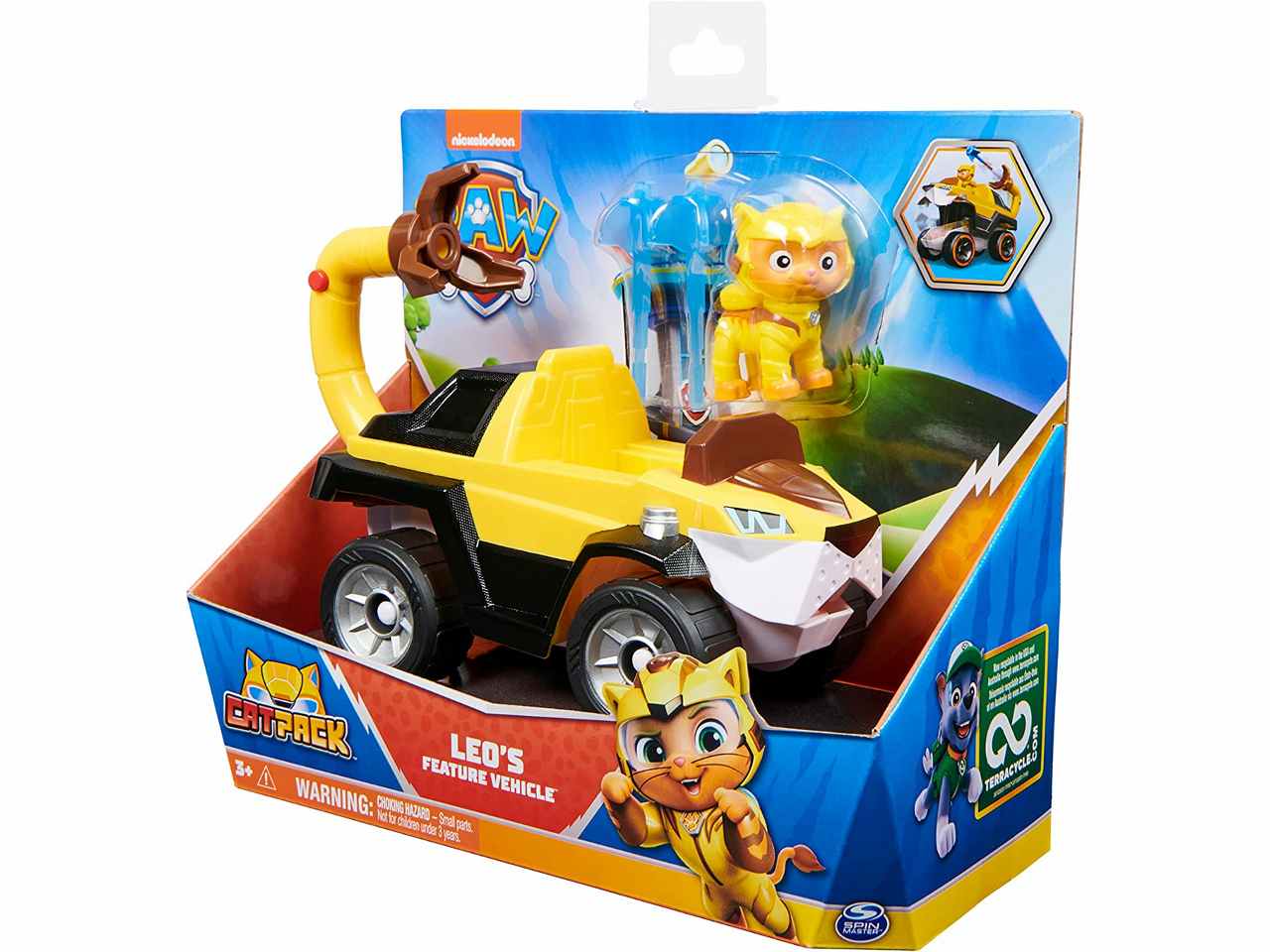 Paw patrol veicolo tematizzato cat pack di leo