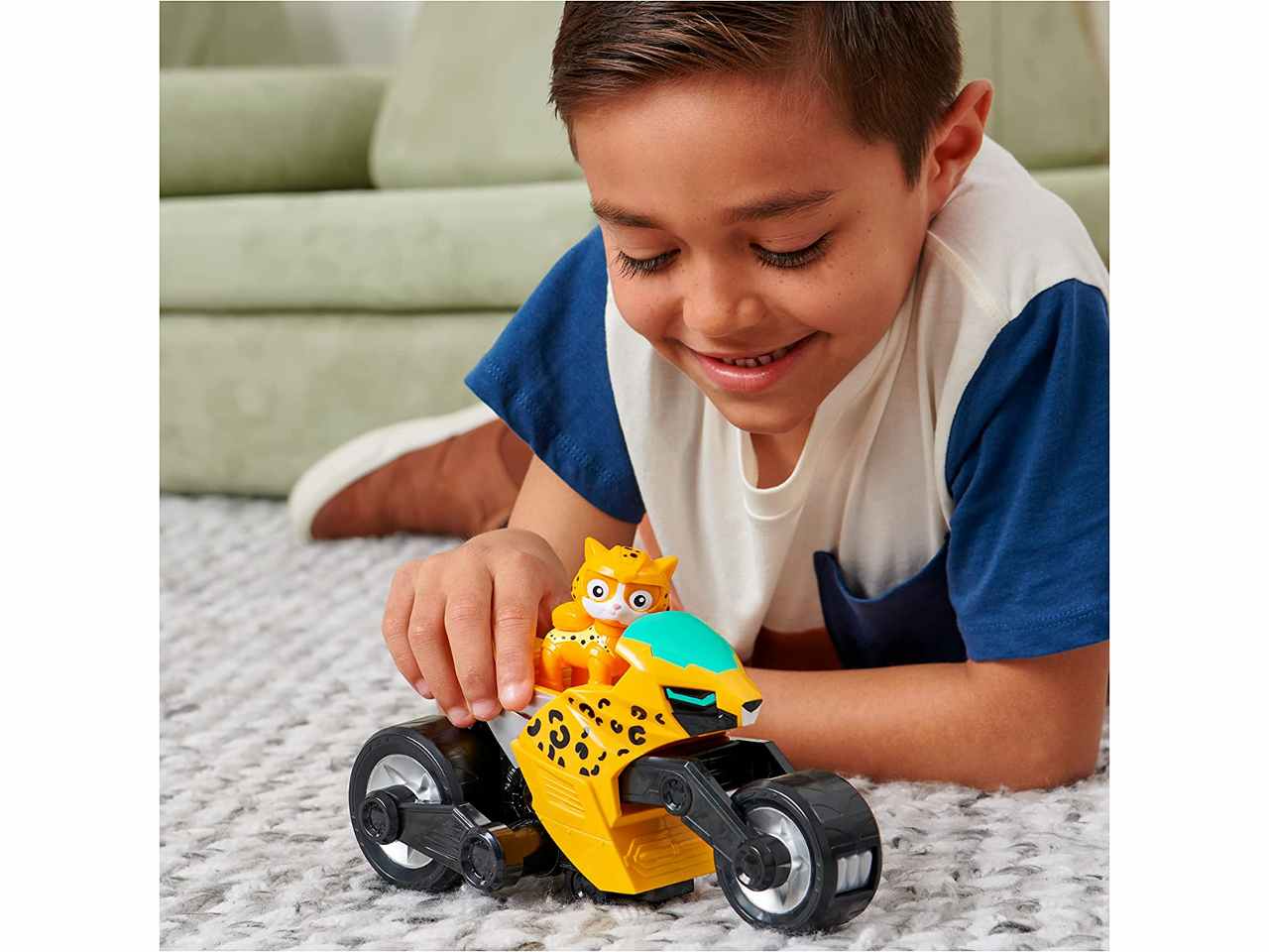 Paw patrol veicolo tematizzato cat pack di wild