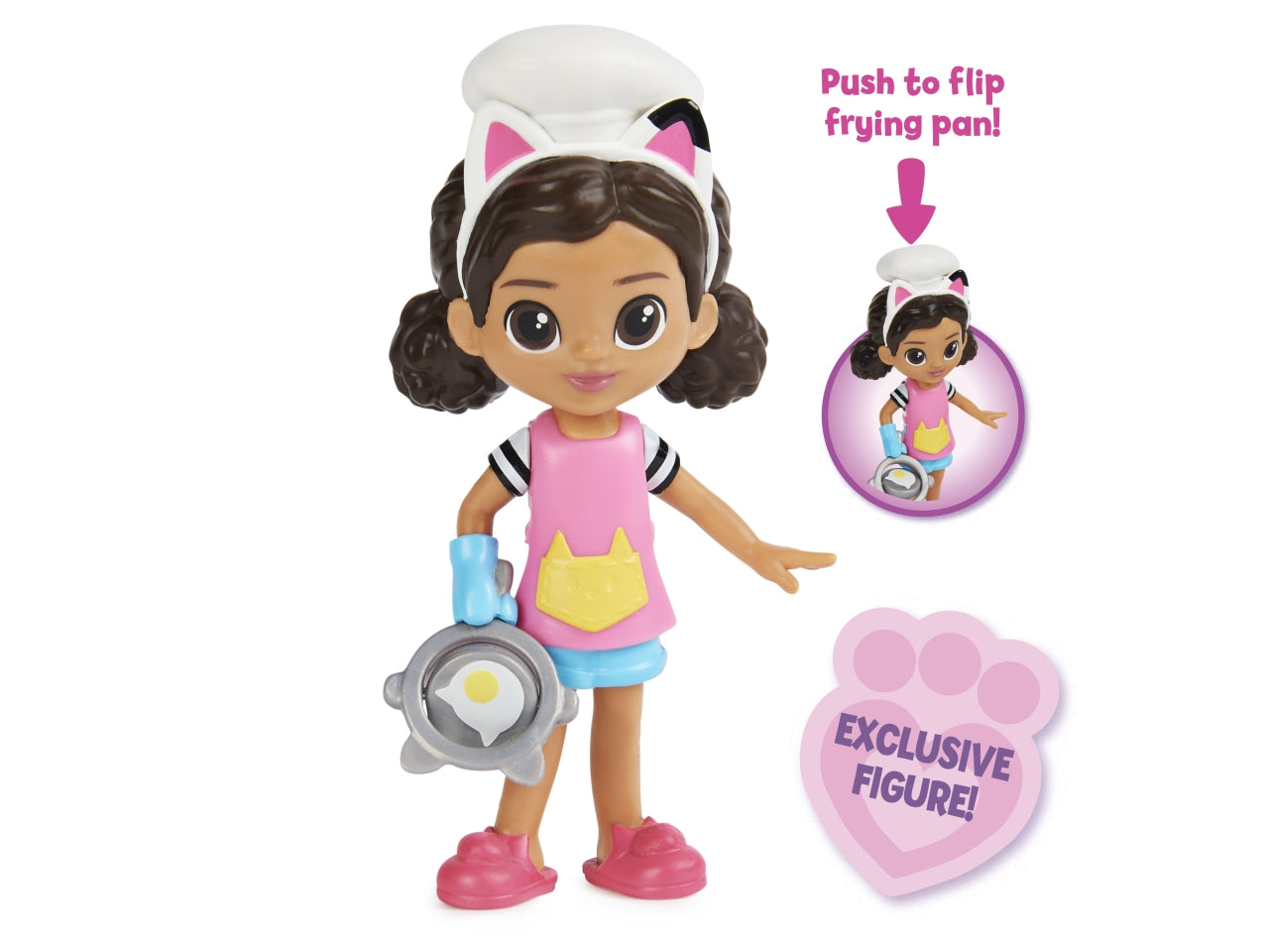 Gabby's Dollhouse set cucina con 2 personaggi e scatola sorpresa per bambine di  3+ anni - Spin Master