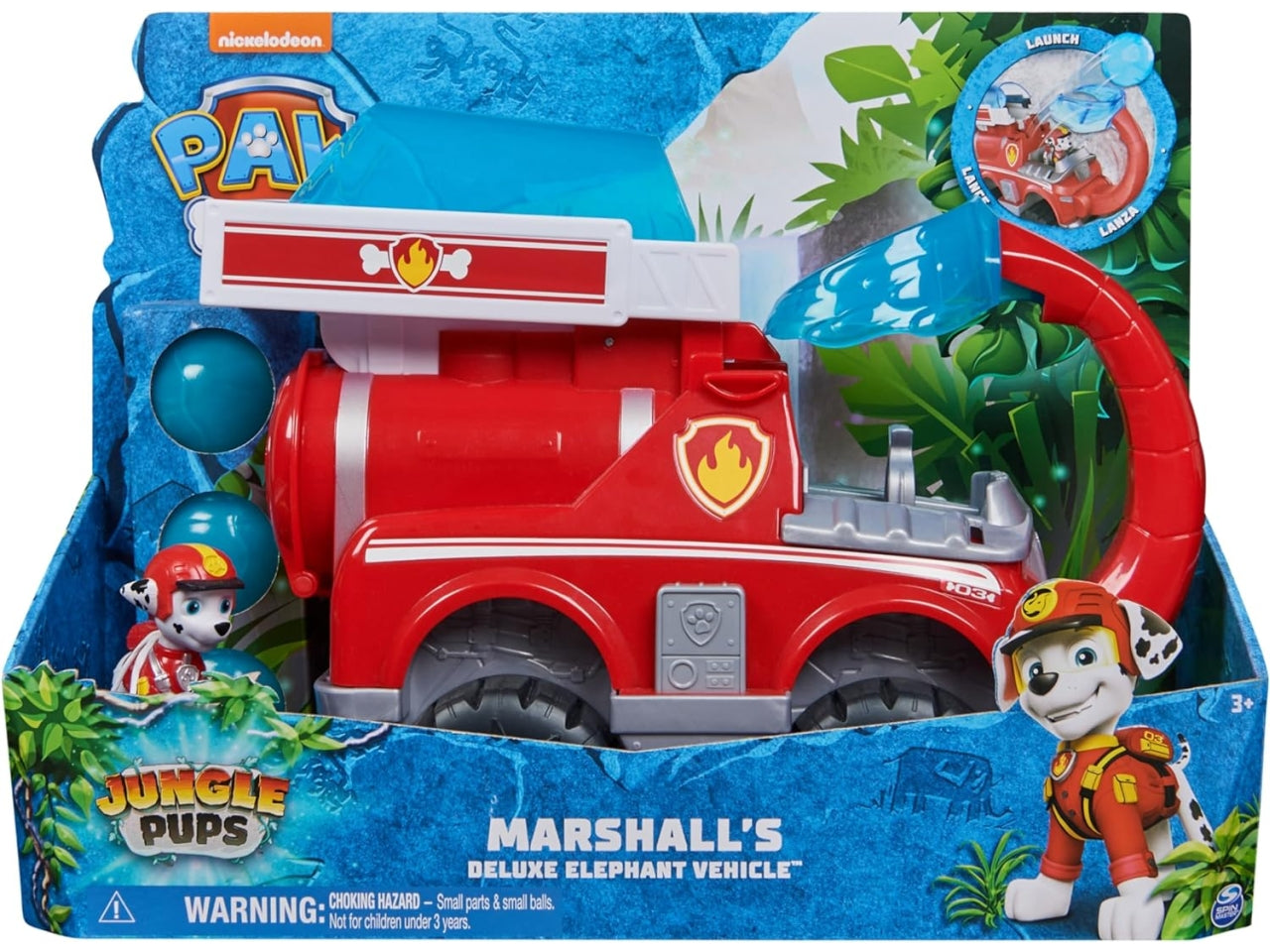 Paw Patrol veicolo elefante deluxe di marshall, per bambini dai 3+ anni - Spin Master