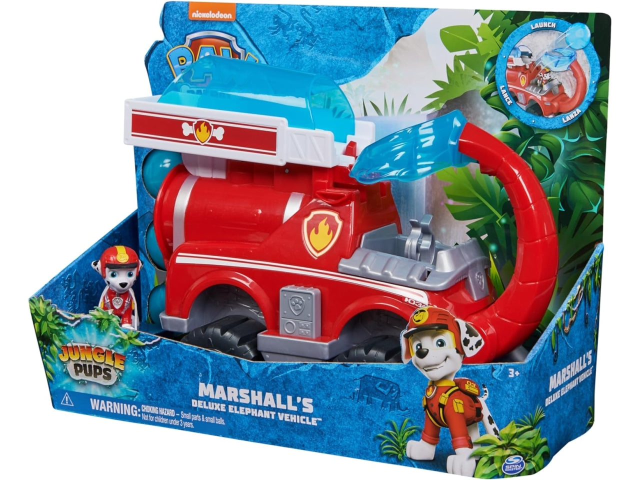 Paw Patrol veicolo elefante deluxe di marshall, per bambini dai 3+ anni - Spin Master