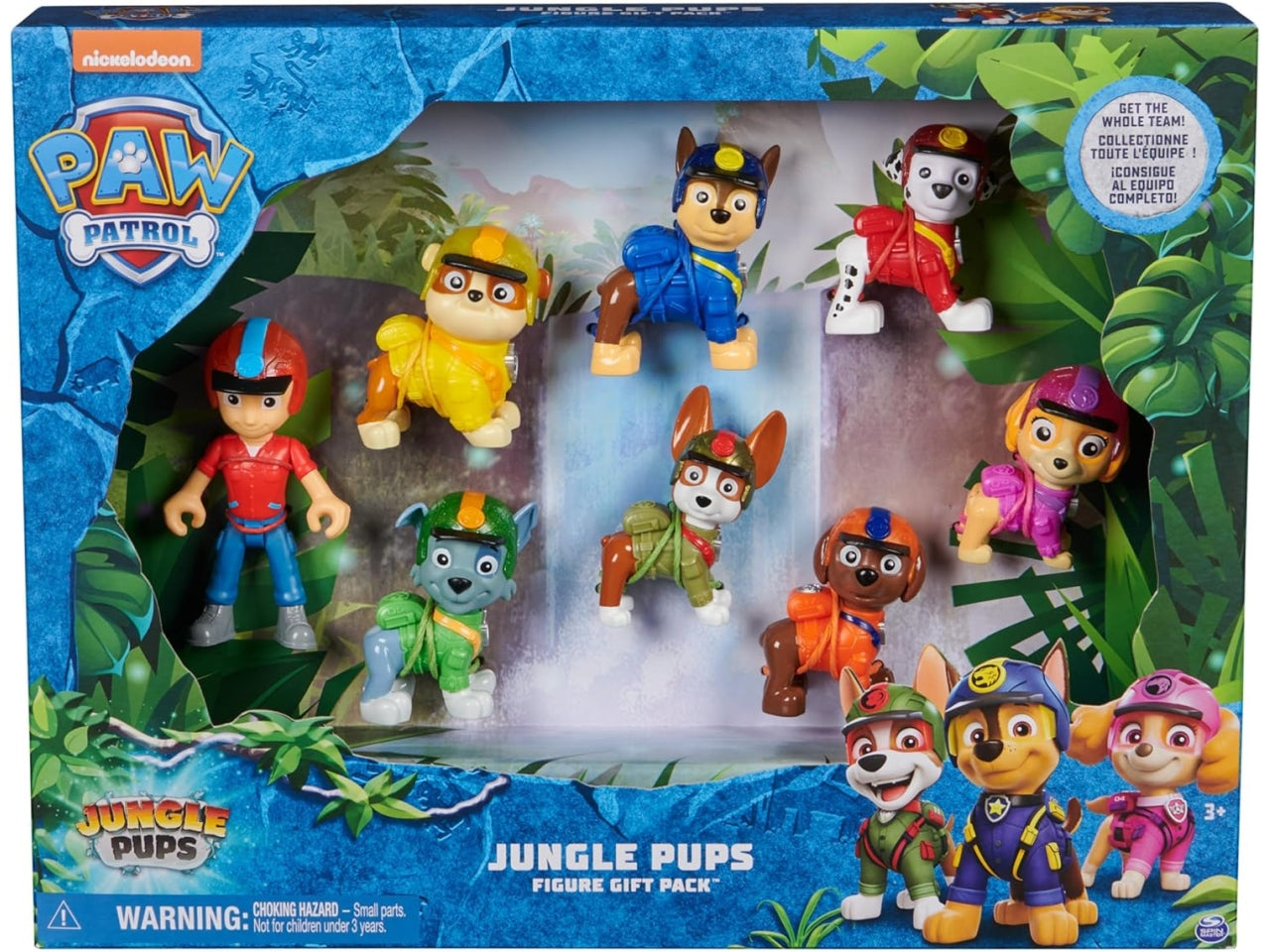 Paw Patrol  8 personaggi giungla collezionabili per bambini dai 3+ anni - Spin Master