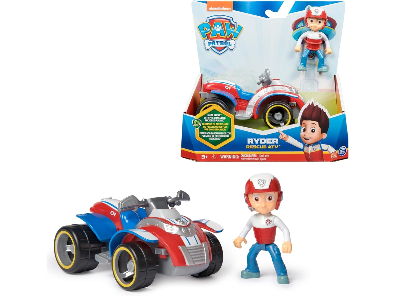 Paw patrol veicolo base ryder eco
