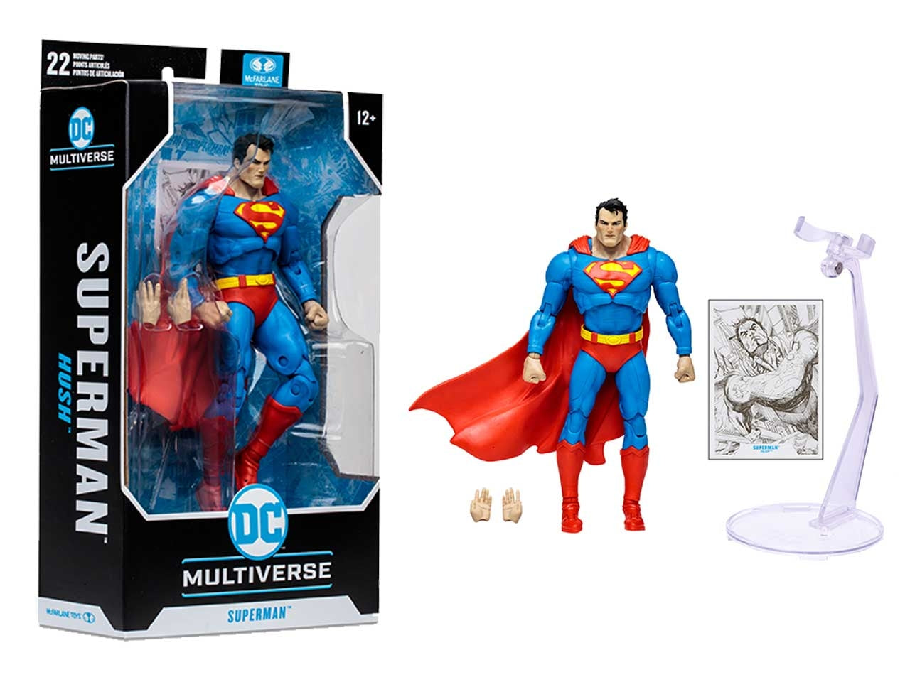 Dc multiverse 18cm -personaggio superman