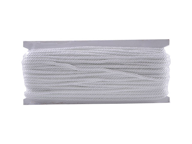 Cordone a tre capi 20mt. bianco 520/2