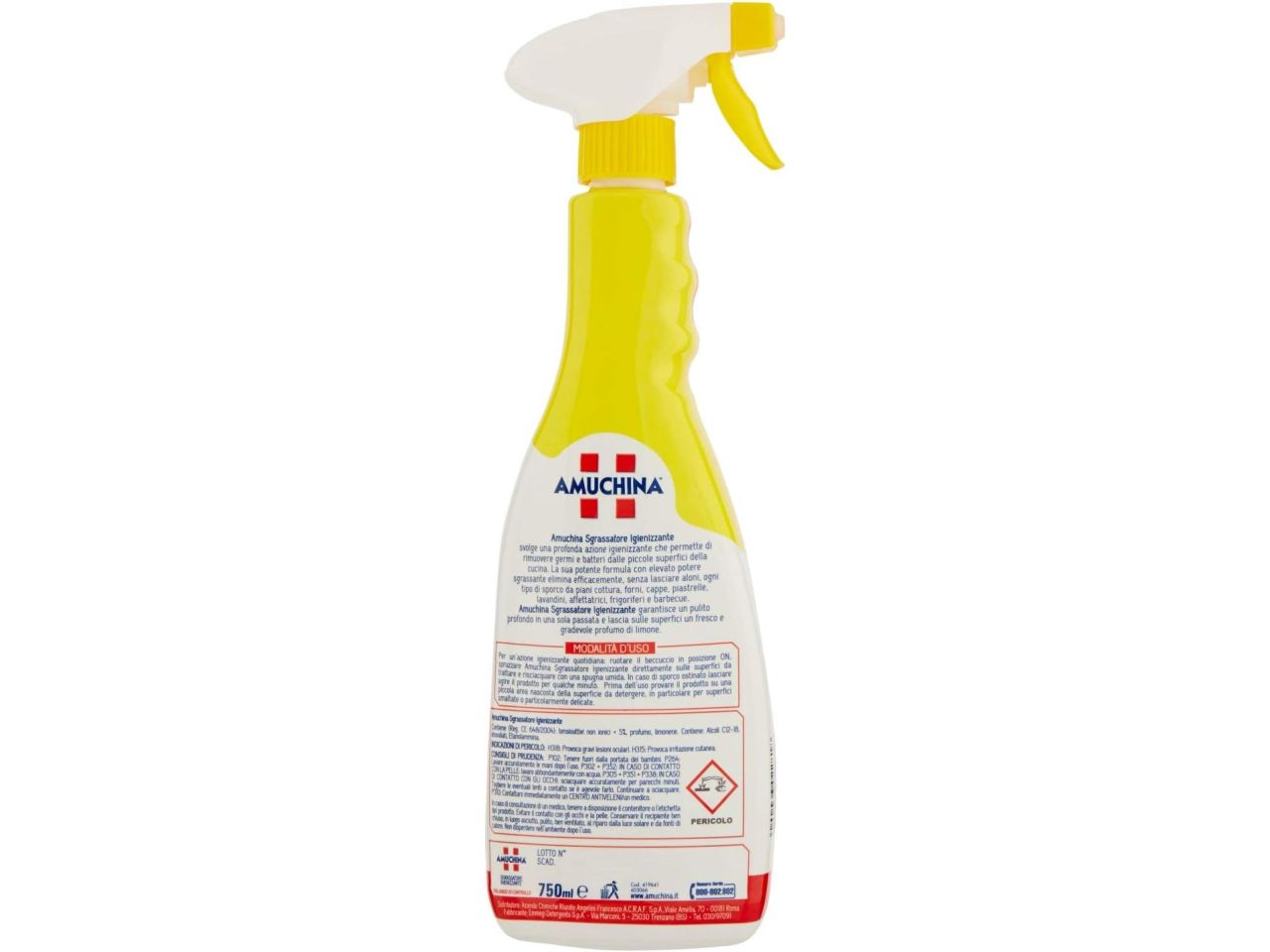 Amuchina Sgrassatore Igienizzanti al Limone 750ml $