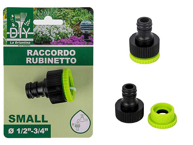 Raccordo rubinetto 1/2"-3/4" rac05875a