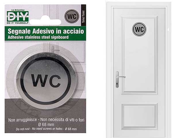 Segnale adesivo wc seg06564a