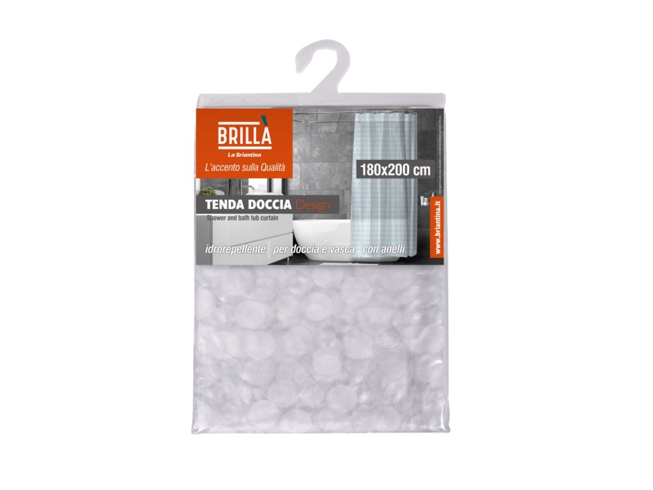 Tenda doccia design 180x200cm