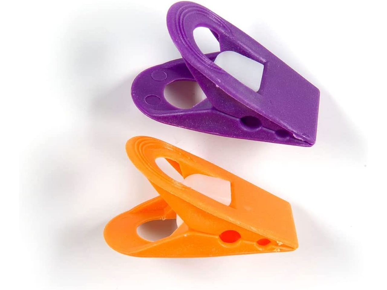 Mollettina tina per sacchetti - la confezione comprende 8 mollette