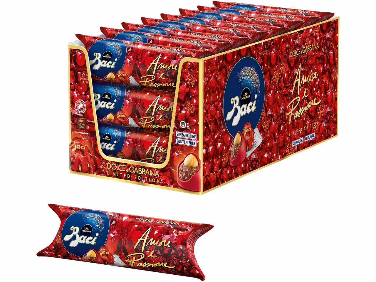 Baci tubino amore e passione 3 pezzi 37,5 g
