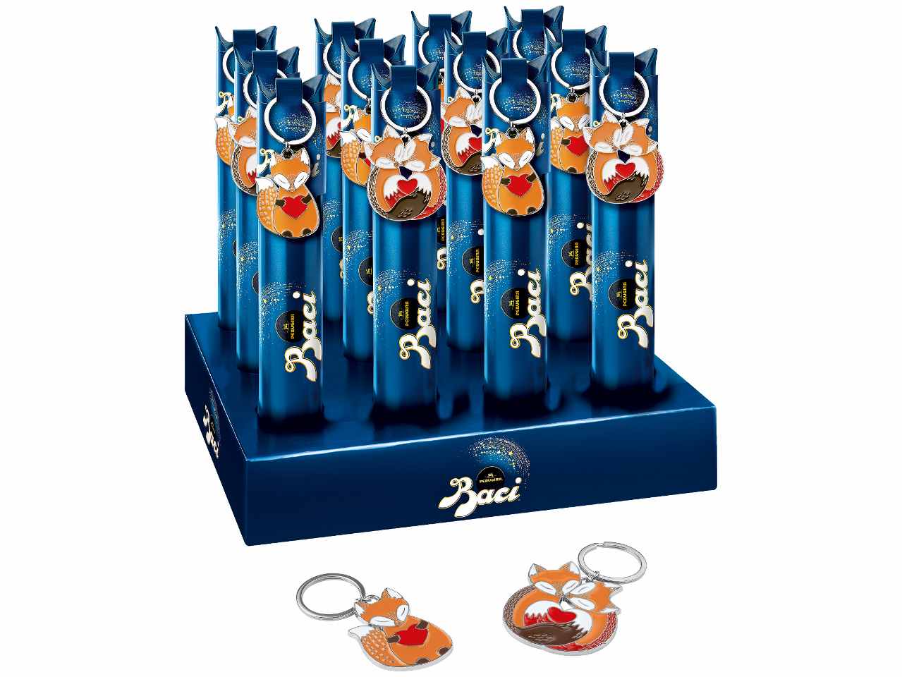 Baci portachiavi volpi 87,5g