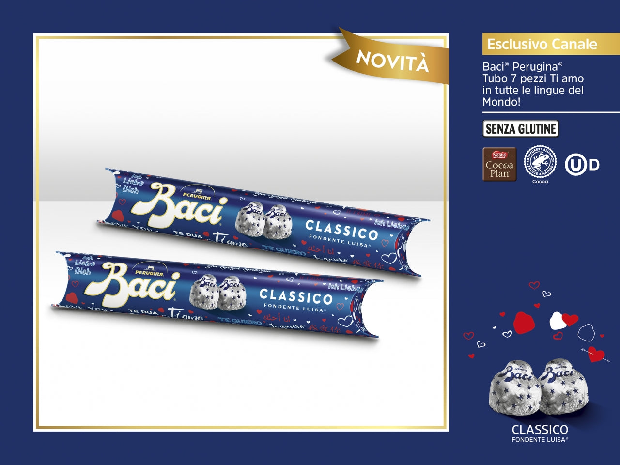 Baci tubo 7pz 87,5g