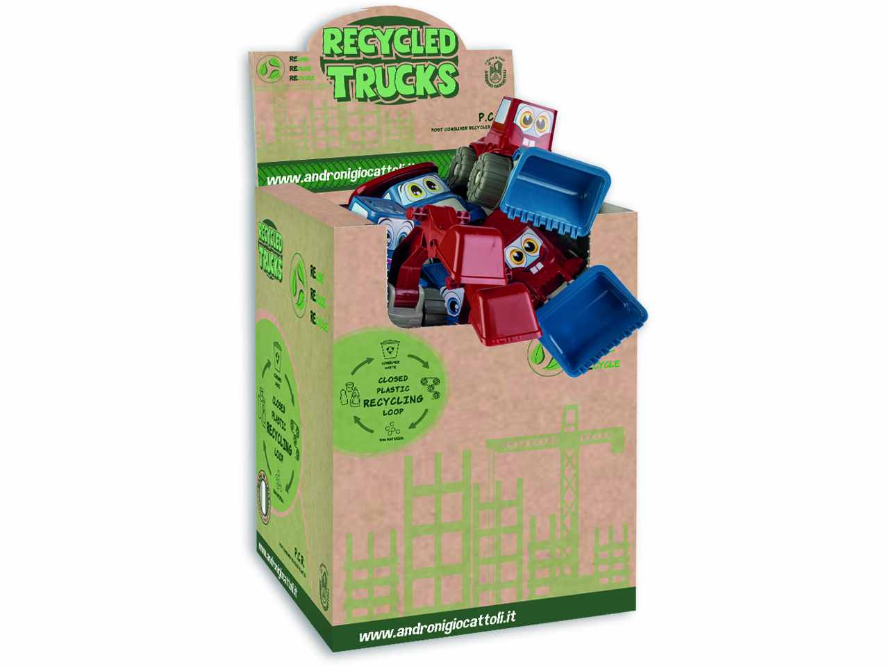 Camion happy trucks reciclato 6215-0ric