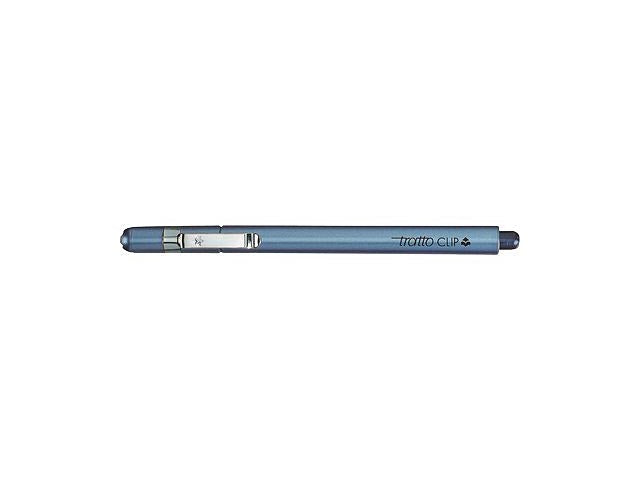 Penna Fila tratto clip Made in Italy, inchiostro a base d'acqua punta extra fine blu 0,3 mm