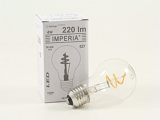 Lampadina goccia led 4w e27 vintage 6014387