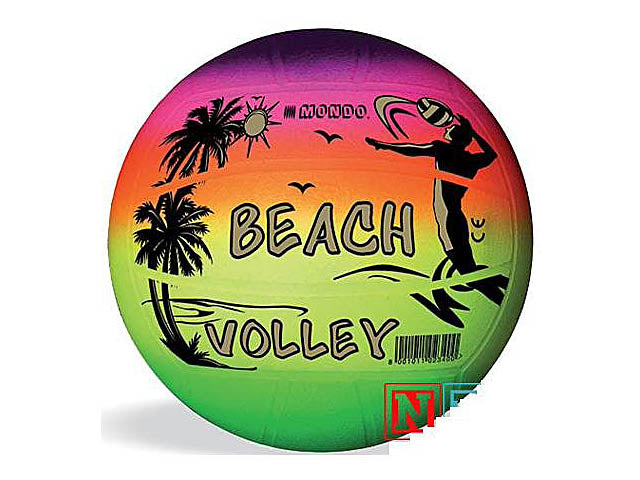 Pallone 23cm volley rainbow 02340