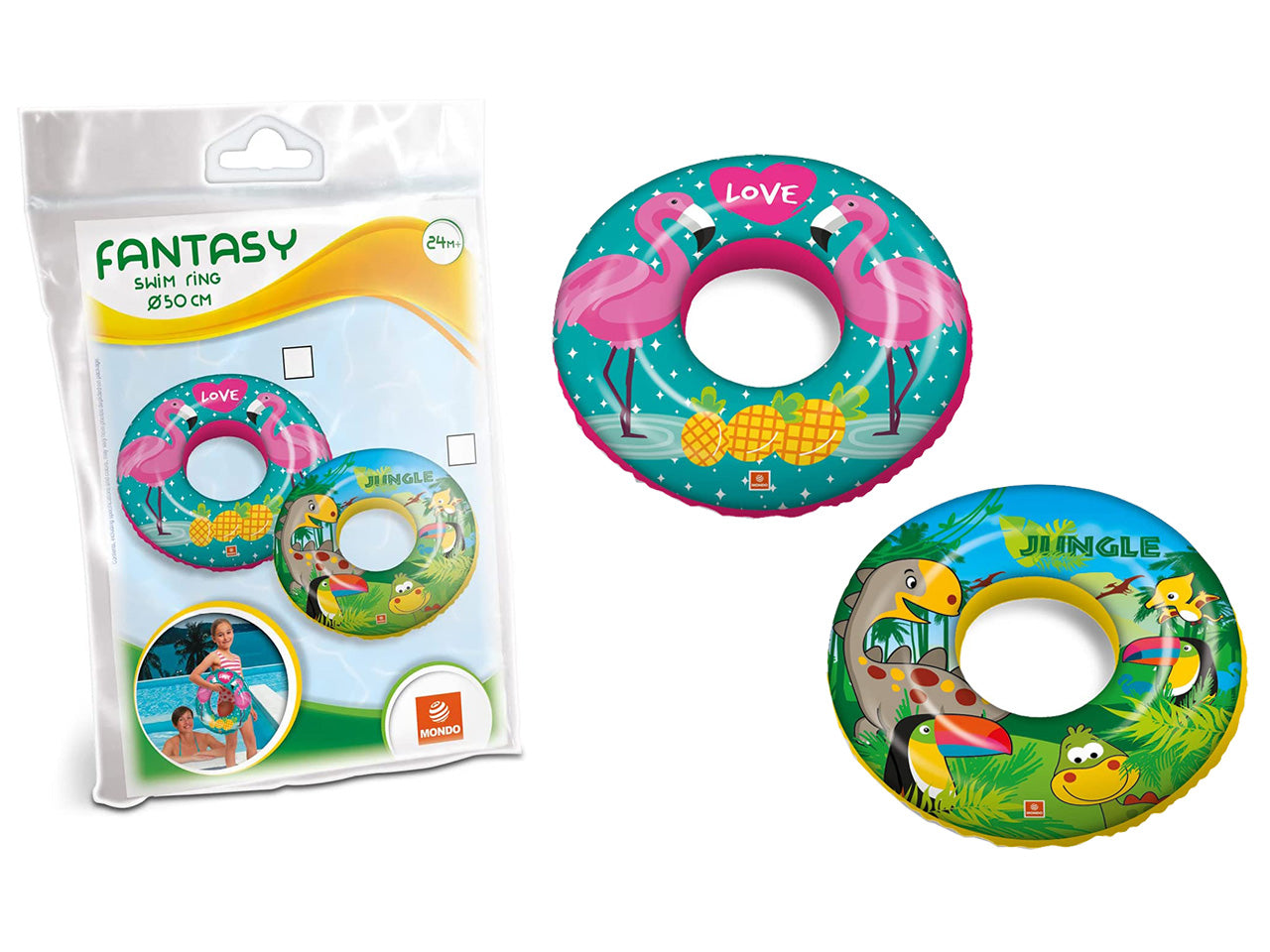 Salvagente gonfiabile fantasy diametro 50cm