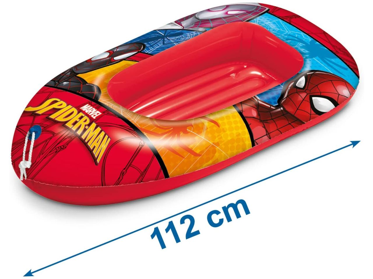 Canotto gonfiabile di spiderman 112cm