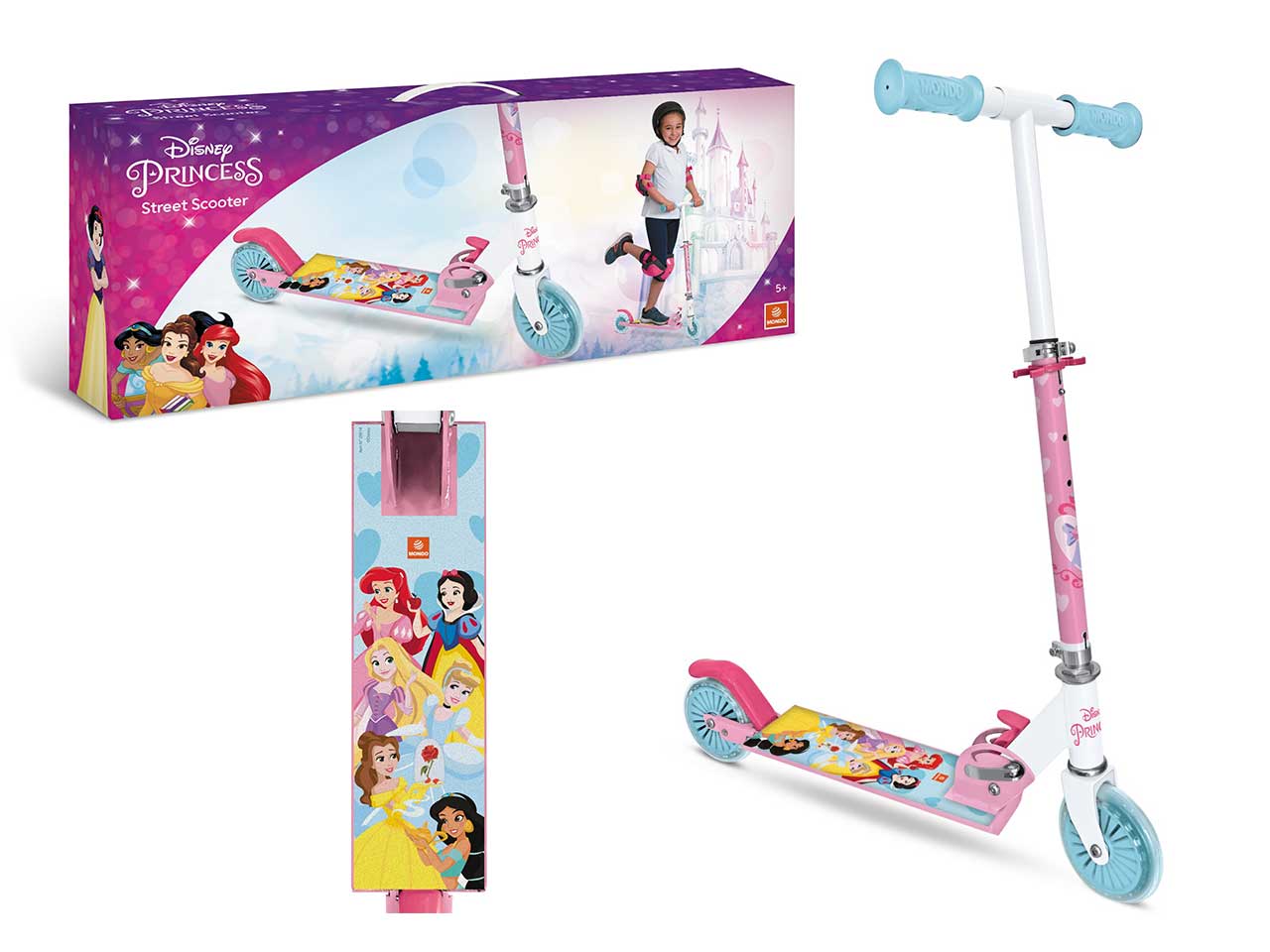 Monopattino 2 ruote new alu scooter princess