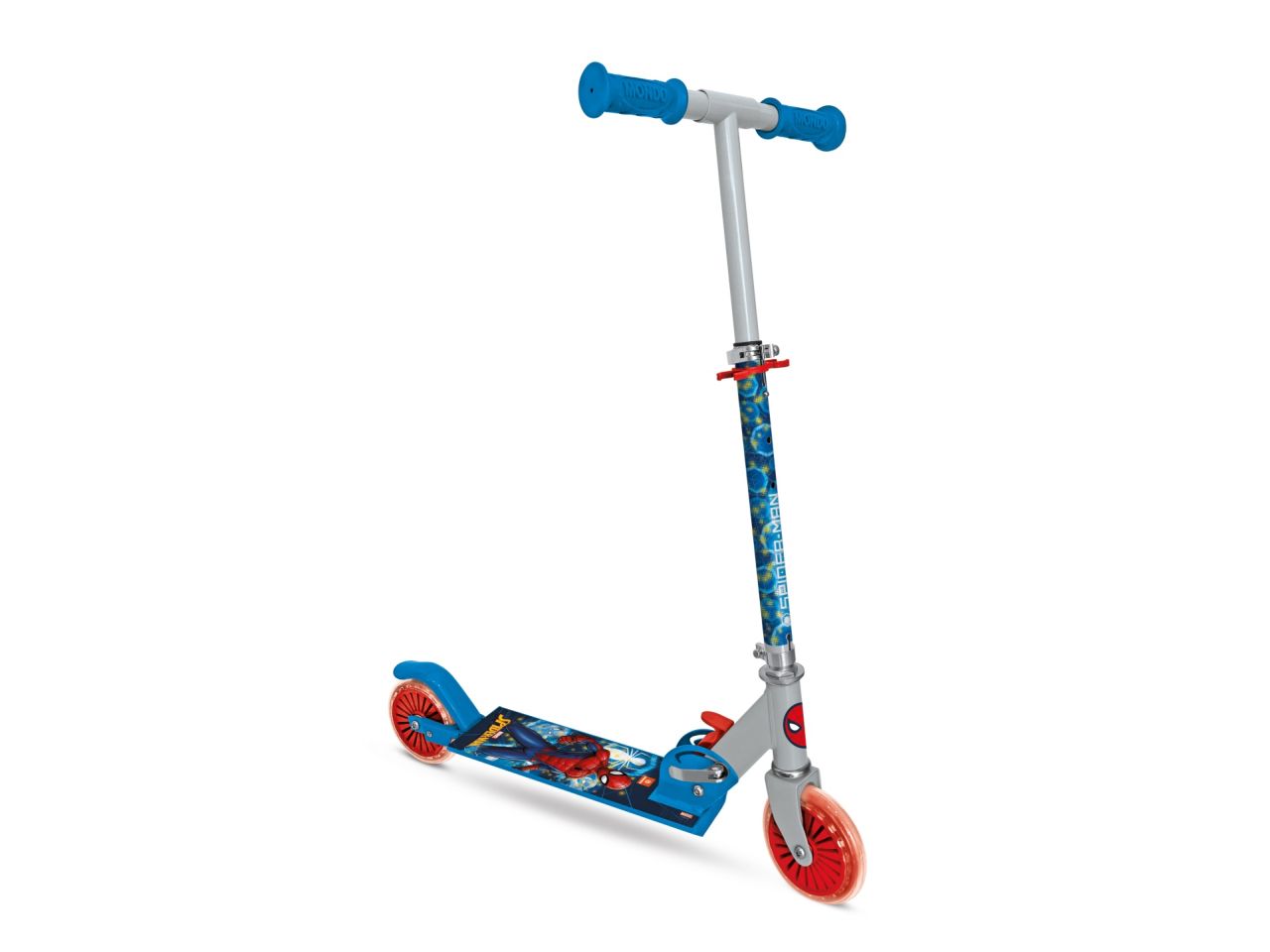 Monopattino 2 ruote new alu scooter spiderman marvel 2022