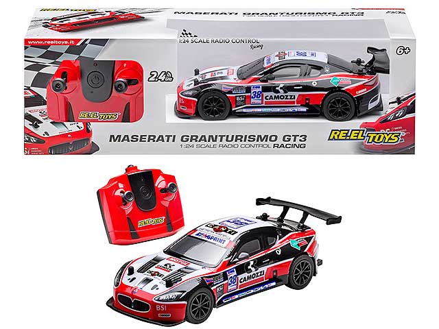 Auto radio comando 1:24 maserati granturismo  2.4 ghz