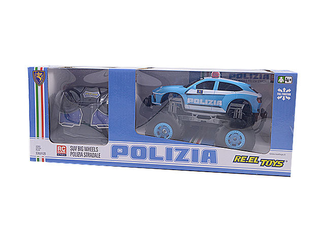 Auto big wheels polizia in scala 1:20