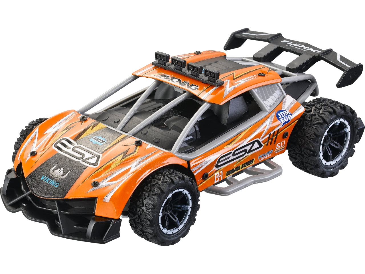 Auto mad max jr. con radiocomando a controllo completo in scala 1:24 2.4 ghz - completo di pacco pile al litio e usb per ricarica
