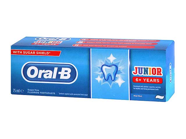 Oral b dentifricio 75ml kids 6+