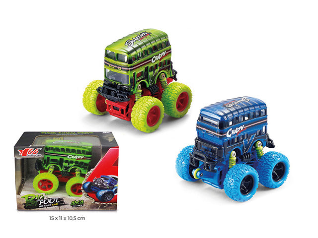 Monster car doubledeck bus 1:34 95438